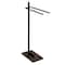 Kingston Brass SCC8605 Edenscape Pedestal Dual Towel Rack, Oil Rubbed Bronze SCC8605 - alternate 1